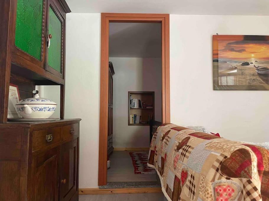 CASA DEL CIOS calda e intima casetta immersa nel verde delle montagne Alpe Basciumo Esterno foto